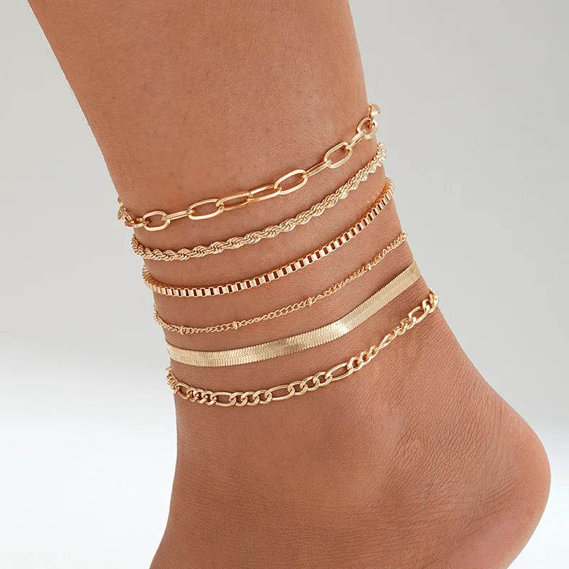Island Stack Anklet
