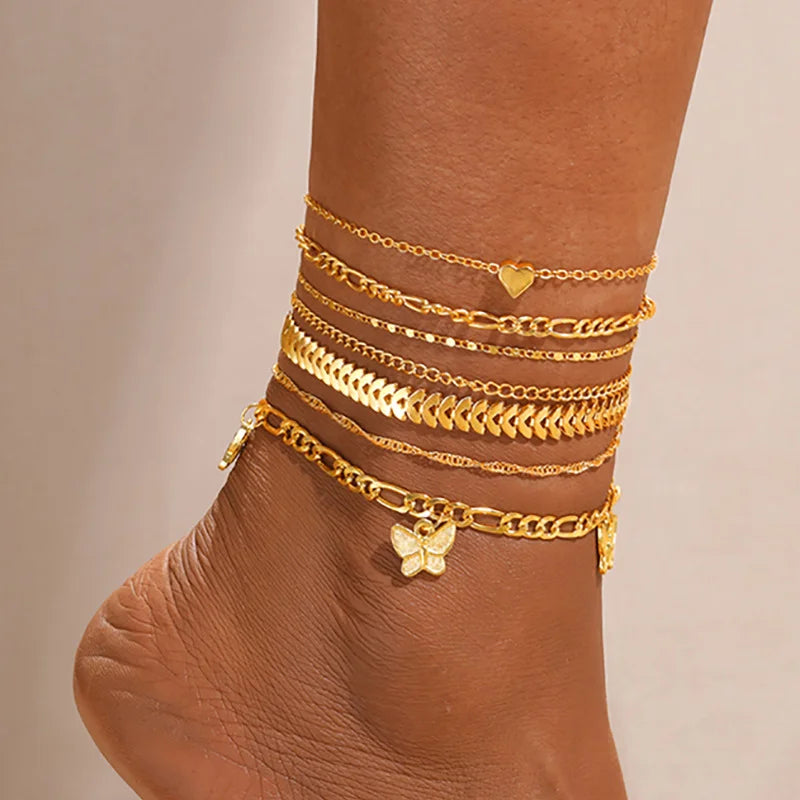 Island Stack Anklet