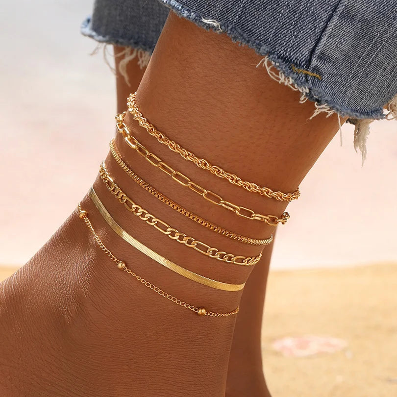Island Stack Anklet